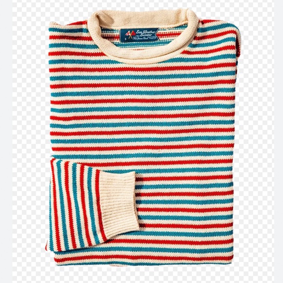 Cozy Striped Rollneck Sweater - Picture 1 of 4